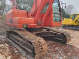 2018 Doosan DH225LC-7 crawler excavator, rear three-quarter view