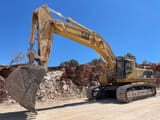 2001 Caterpillar 375 L crawler excavator, side view
