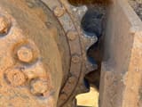 2016 Komatsu PC228 USCL-10 crawler excavator track drive sprocket detail