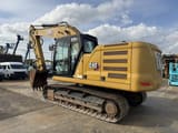2019 Caterpillar 320GC crawler excavator, rear three-quarter view