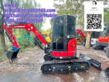2023 Yanmar VIO35 mini excavator, side profile view