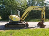 2007 Yanmar VIO75 A mini excavator, side view
