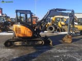 2017 Yanmar VIO57 mini excavator side view