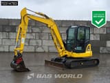 2024 Komatsu PC55MR-5 mini excavator, side profile view
