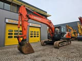2022 Mitsubishi ZX220LC crawler excavator, front three-quarter view