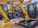 2020 Caterpillar 306E2 crawler excavator, front three-quarter view