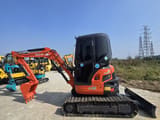 2023 Kubota U35 mini excavator, side profile view