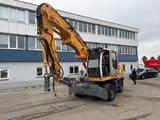 2009 Liebherr A316 LITRONIC material handler, front three-quarter view
