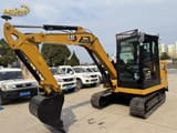 Caterpillar 305.5E2 mini excavator, side view