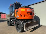 2017 Hitachi Zaxis 145W wheel excavator rear view