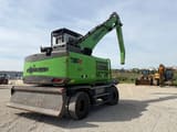 2016 Sennebogen 730E wheel excavator, rear three-quarter view