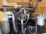 2021 Volvo EC140DL mini excavator engine compartment view