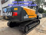 2023 Hyundai HX220HD crawler excavator rear three-quarter view