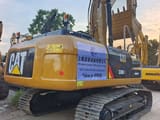 2025 Caterpillar 330D2L crawler excavator rear three-quarter view