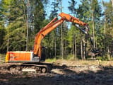 2007 Hitachi Zaxis 210 crawler excavator side view
