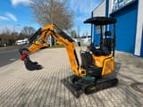 Berger Kraus BK1350JSR mini excavator, side view