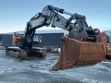 2023 Volvo EC530EL crawler excavator, front three-quarter view
