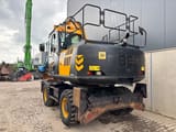 2016 JCB JS160W wheel excavator rear view
