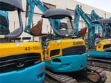 2023 Kubota U-30-5 mini excavator, front view