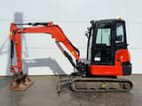 2020 Kubota KX037-4 mini excavator, side view