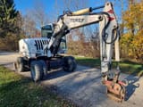 2007 Terex TW85 wheel excavator, side view