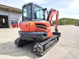 2020 Kubota KX057-4 mini excavator rear three-quarter view