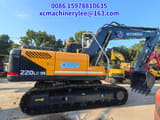 2023 Hyundai 220LC-9S crawler excavator, side profile view