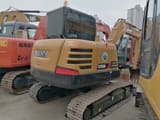 2021 Sany SY55C Pro mini excavator, rear three-quarter view