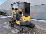 2018 Komatsu PC26MR-3 mini excavator, rear three-quarter view