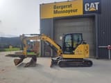 2022 Caterpillar 306CR crawler excavator, side view