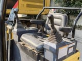 2022 Komatsu PC15MR mini excavator operator station view