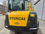 2008 Hyundai R60-7 mini excavator, rear view