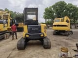 2020 Komatsu PC35 mini excavator, rear view
