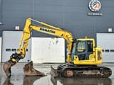 2014 Komatsu PC138 SU-10 crawler excavator, side view