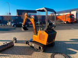 2026 Berger Kraus BK1500JS mini excavator, rear three-quarter view