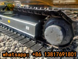 2023 Kobelco SK75 crawler excavator track assembly detail