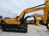2021 Hyundai R210-9S crawler excavator, side profile view