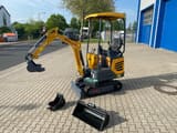 Berger Kraus BK1250JS mini excavator, side view