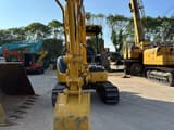 2015 Komatsu PC40MR mini excavator, front view