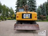 2016 Caterpillar M313D wheel excavator rear view