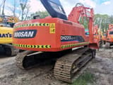 2022 Doosan DH220LC-7 crawler excavator rear view