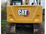 2022 Caterpillar 313GC crawler excavator rear view