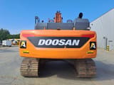 2018 Doosan DX340LC crawler excavator, rear view