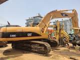 Caterpillar 330C crawler excavator, side view