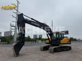 2025 Hyundai 220LC-9S crawler excavator, side profile view