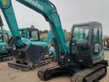 2024 Sunward SWE70E mini excavator, front three-quarter view
