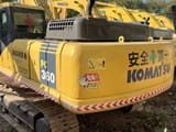 Komatsu PC360-7 crawler excavator rear view