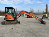 2020 Hitachi Zaxis 38U crawler excavator side view