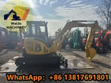 2023 Komatsu PC55MR-3 mini excavator, side view