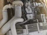 2017 Komatsu PC200-7 crawler excavator engine compartment view